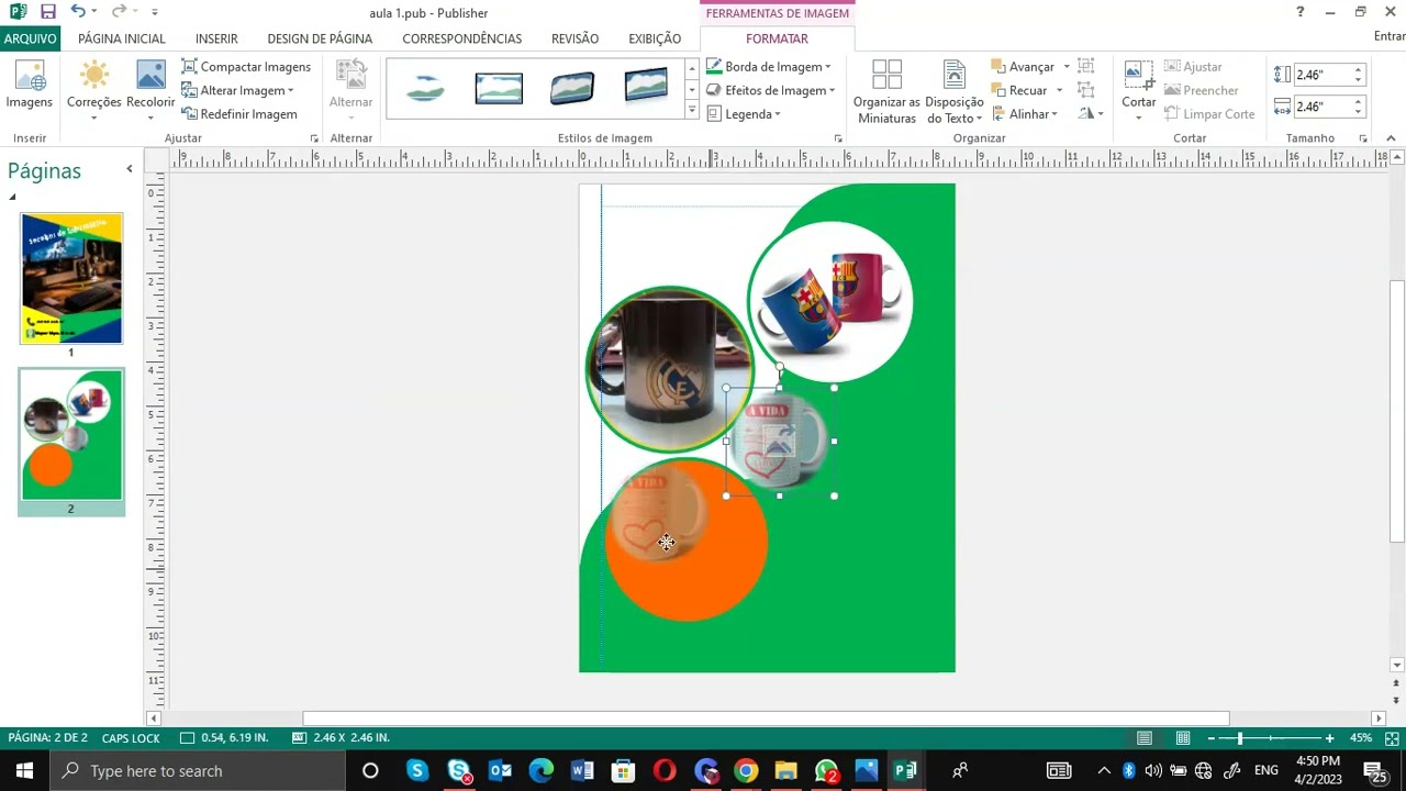 Como fazer um panfleto ou flyer no Microsoft Publisher
