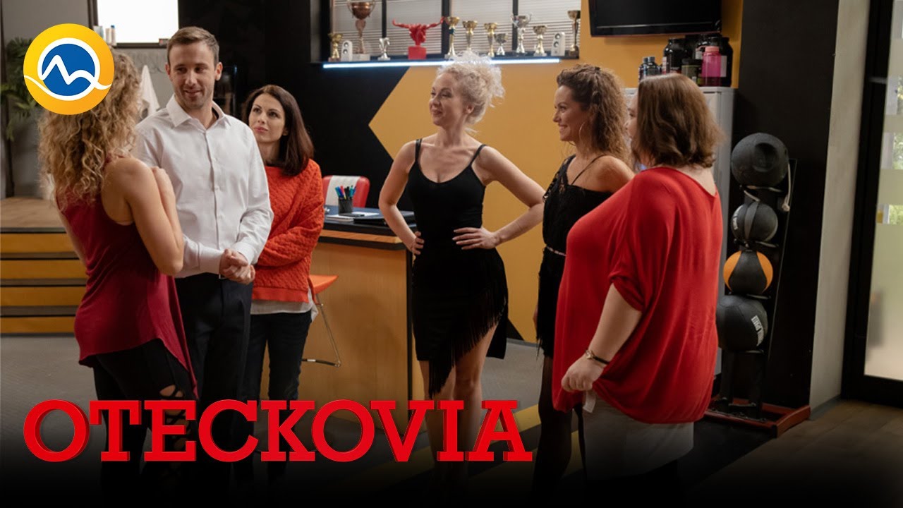 OTECKOVIA - Tanečná hodina so sexicou z Let´s Dance: Dominika Rošková si zahrala v Oteckoch