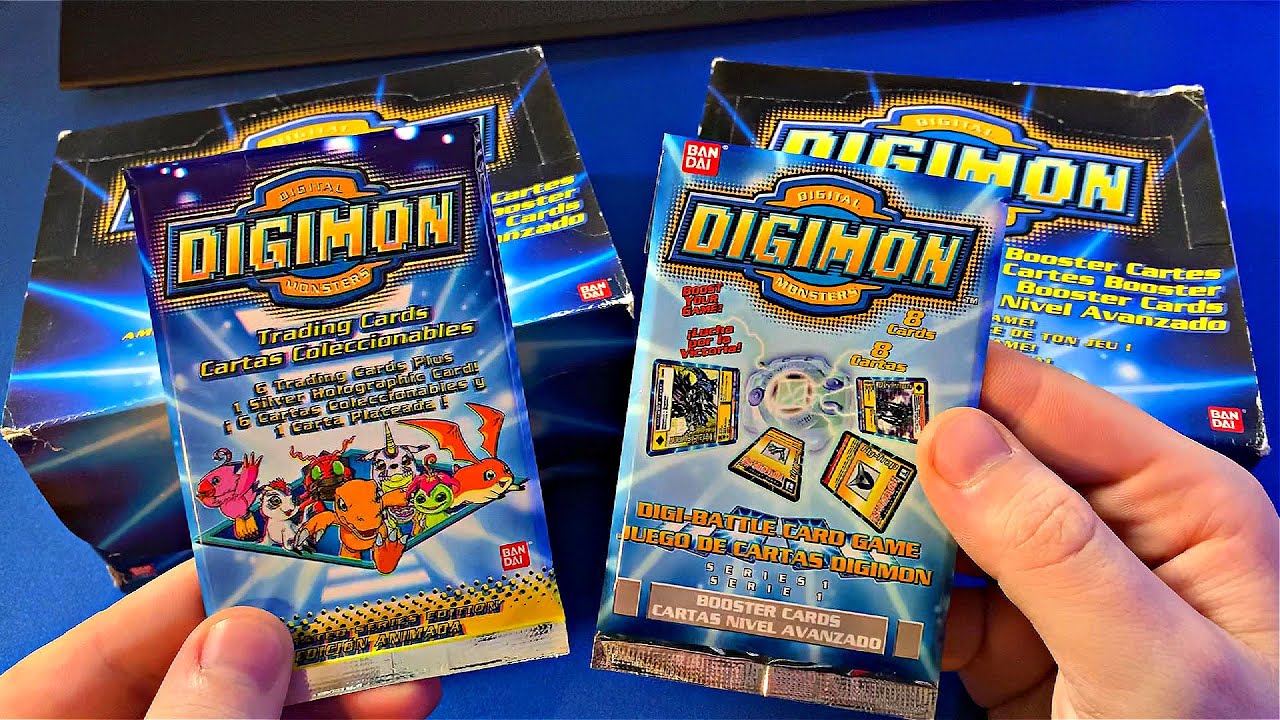 Opening the First Digimon Booster Set (Digi-Battle)