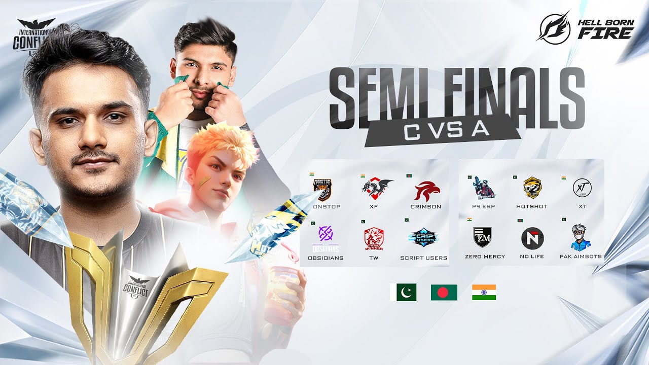 AIMBOT🇵🇰 vs ZM🇮🇳 vs HOTSHOT🇵🇰 vs MVK🇧🇩 vs NG🇮🇳 vs X2S🇵🇰  | SEMI - FINAL GRP A x B🔥 | FREE FIRE