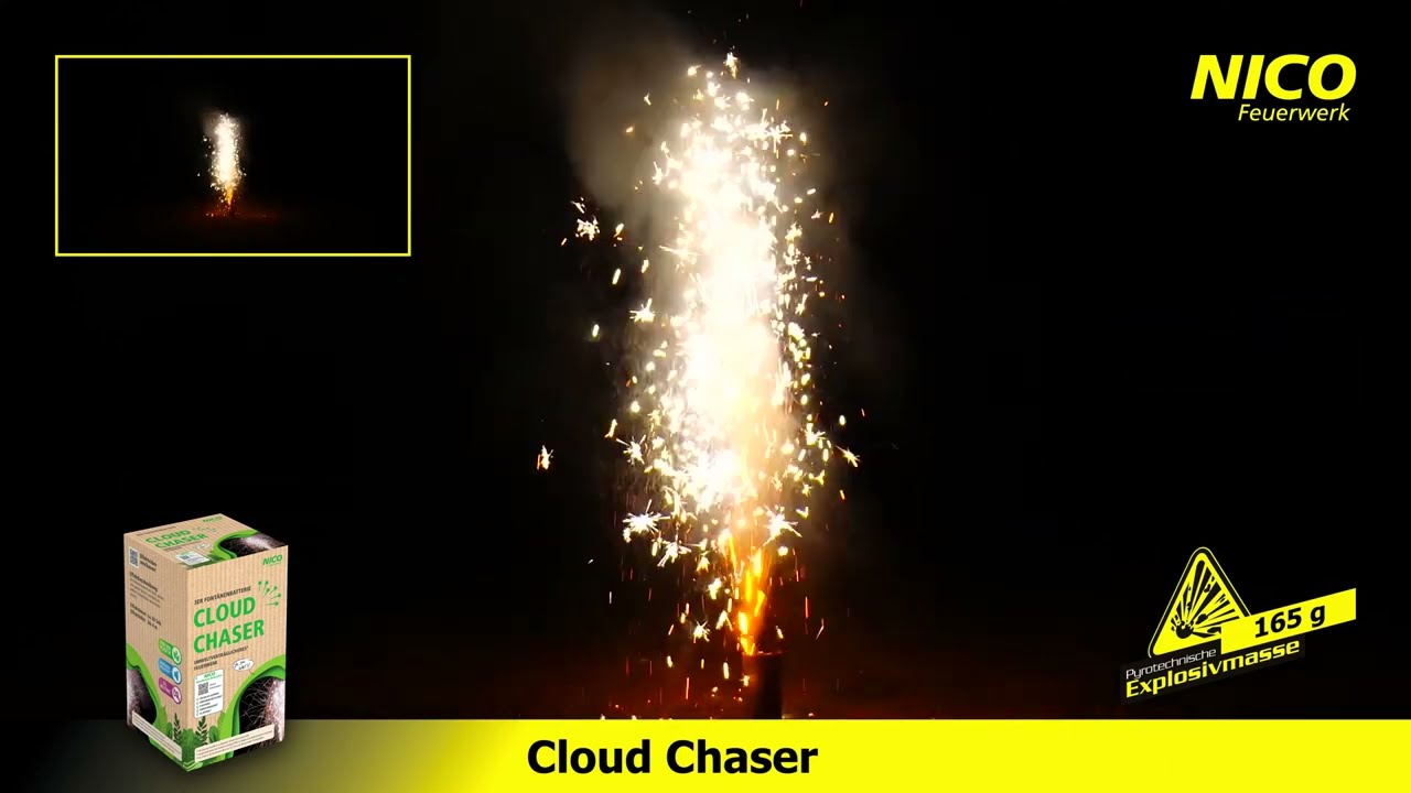 Cloud Chaser, 3er-Font&auml;nenbatterie Gr&uuml;ne Linie - F2