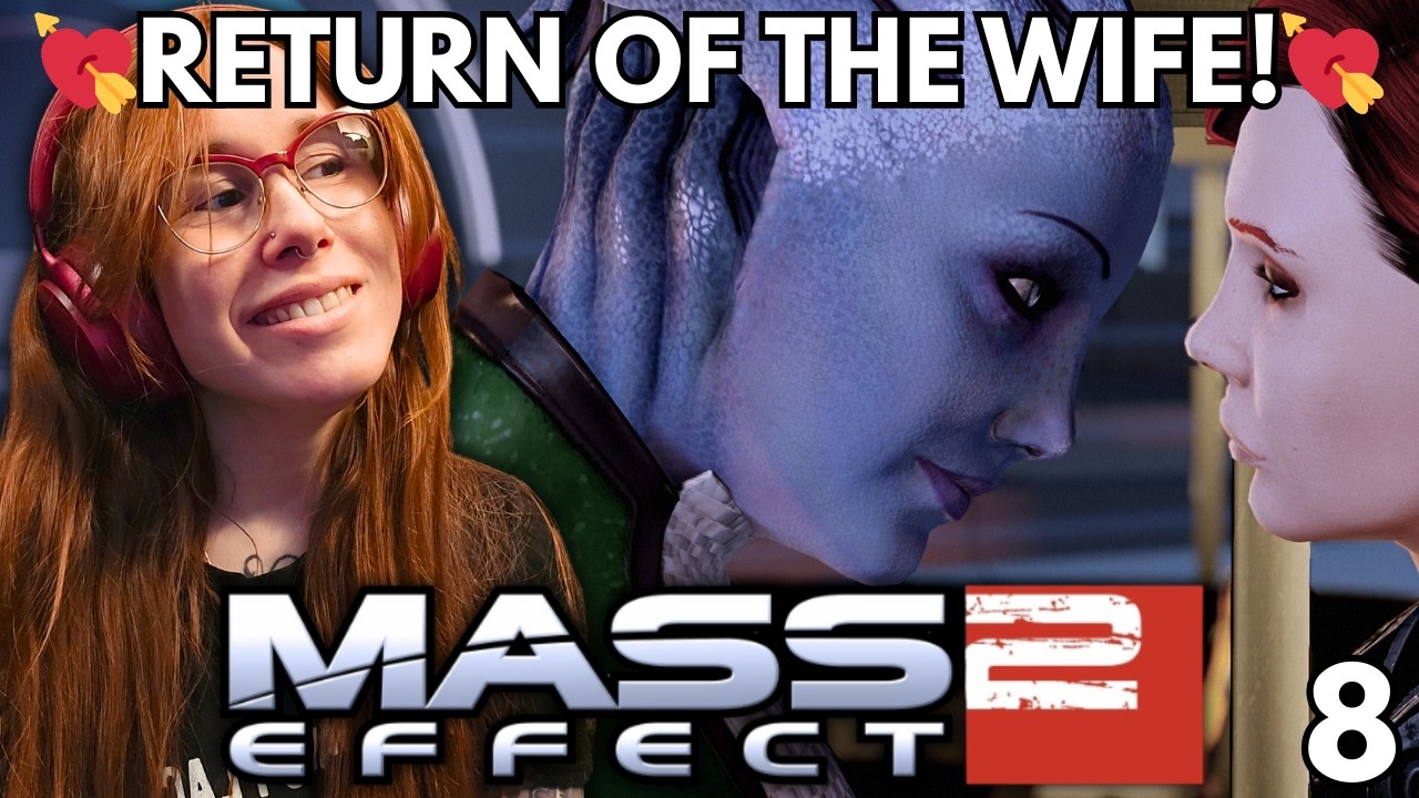 Illium Reunions💘 | Mass Effect 2 | FIRST Playthrough! (part 8)