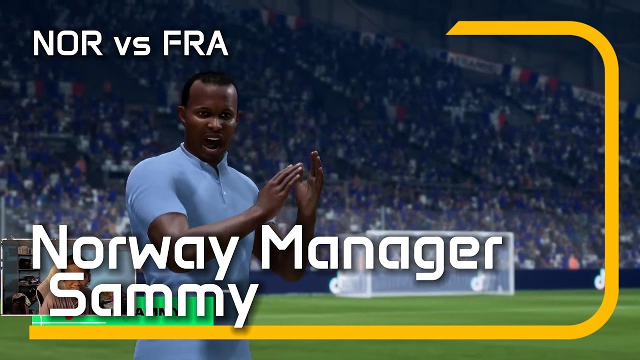 Norway Manager Sammy နှင့် ပြင်သစ် #iamsammy #fc26