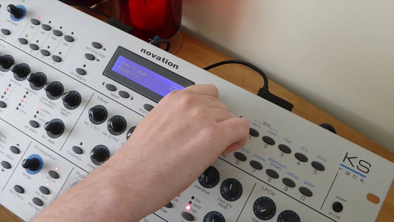 Novation KS Rack (Programme presets - Part 2)