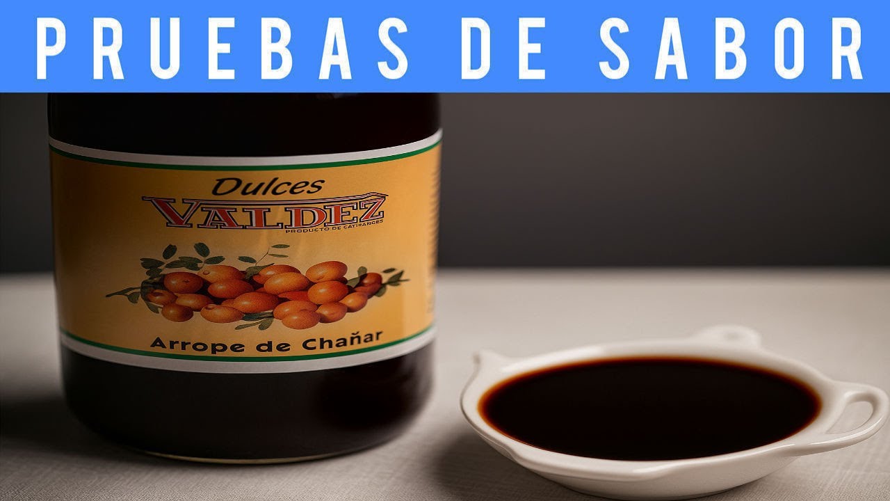 ⚪Probando ARROPE de CHAÑAR 🍯 | Tasting sweets (JARABE · SIROPE · SYRUP)