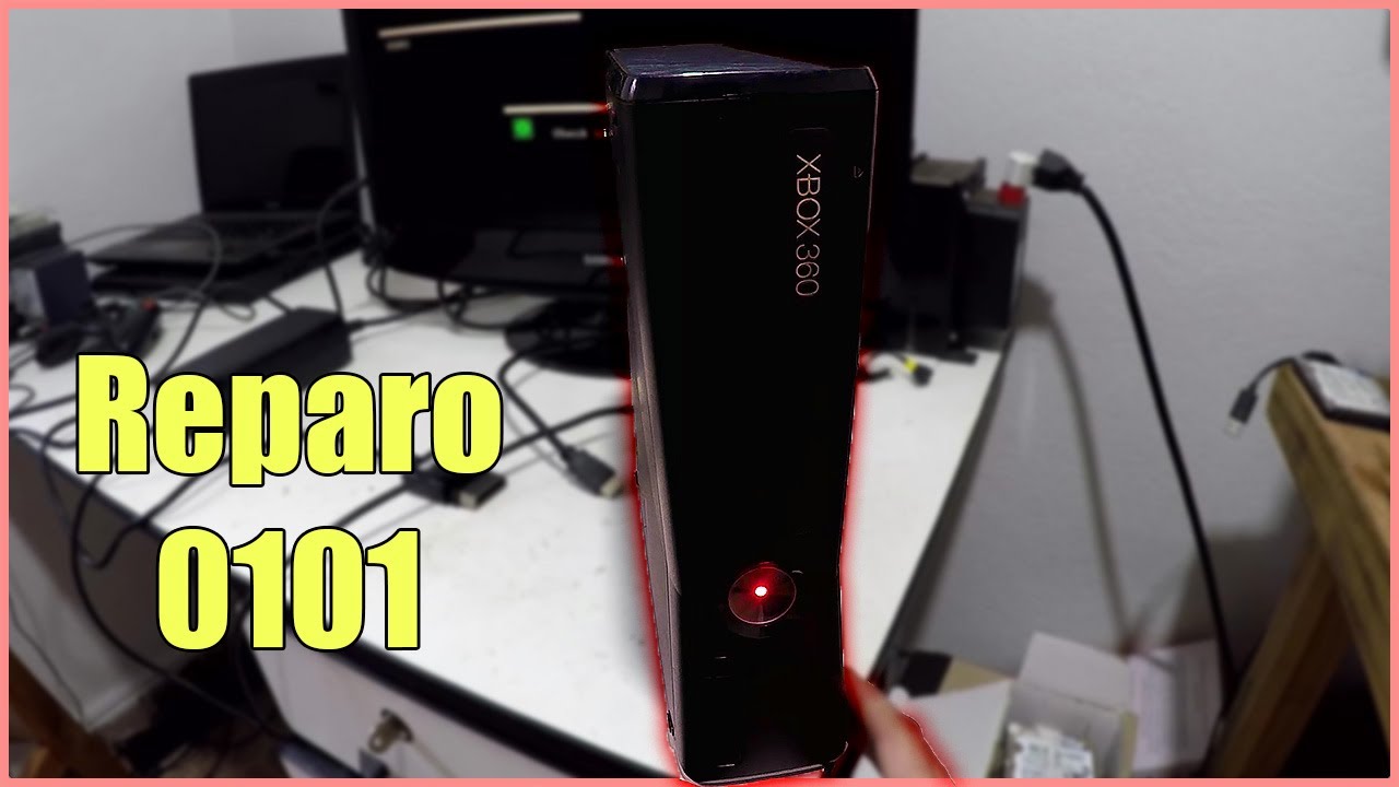 Reparo completo Xbox 360 com luz vermelha - Código de erro 0101