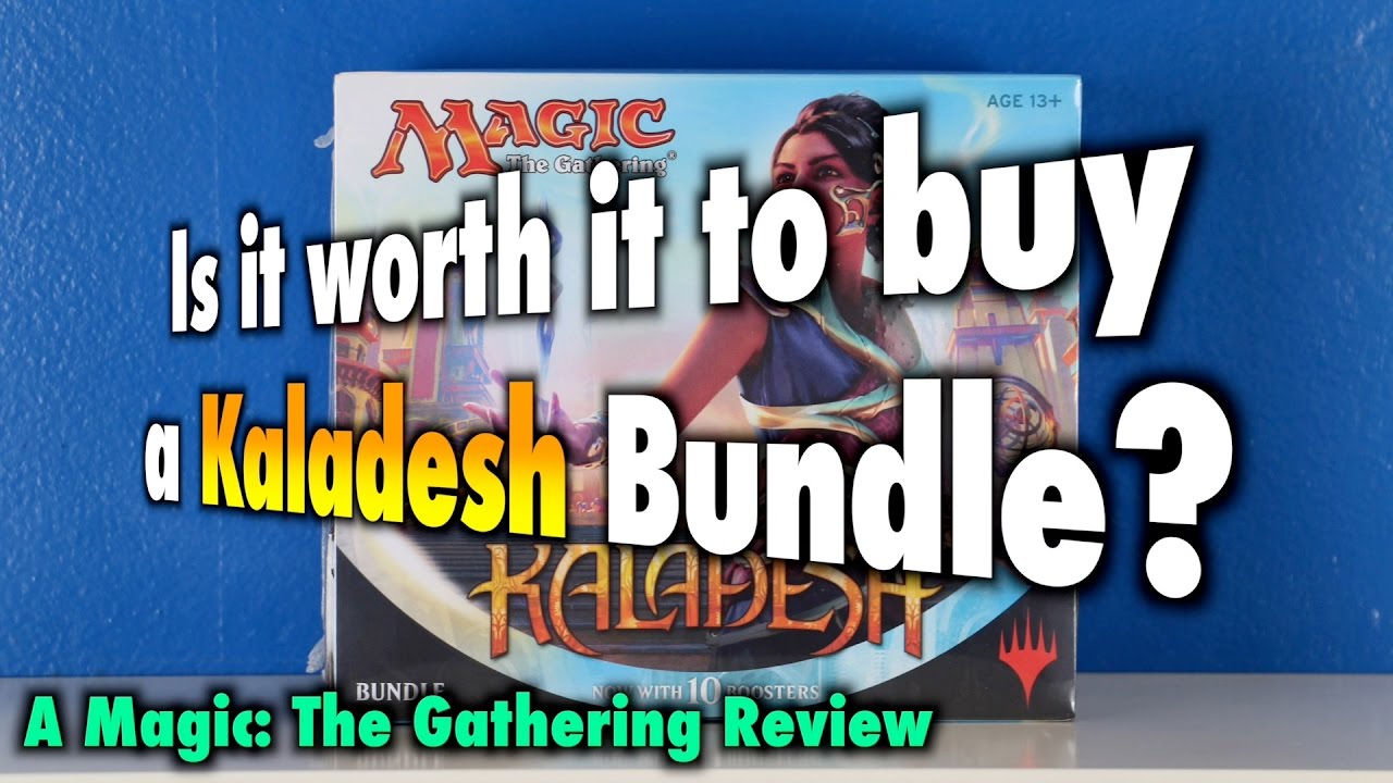 MTG - Is it worth it to buy a Kaladesh Bundle for Magic: The Gathering?