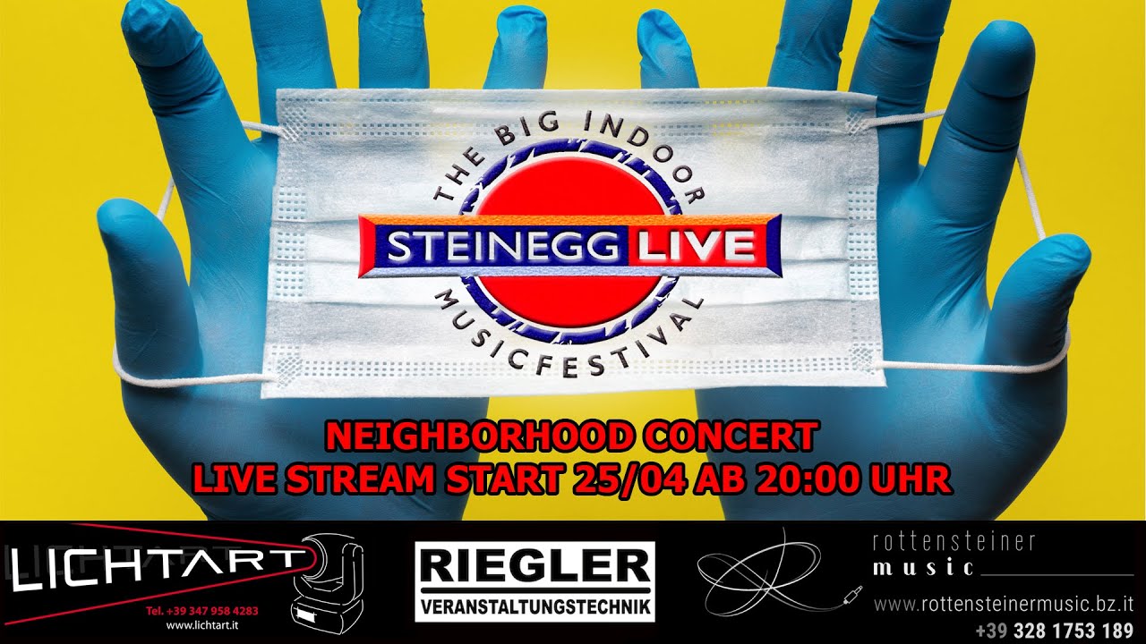 !! KONZERT STARTET BEI 01:25:27 !! steinegg LIVE neighborhood concert !! CONCERT STARTS AT 01:25:27