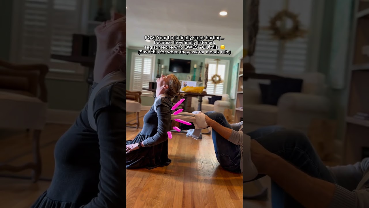 Back Pain Relief in Seconds? Try This Viral Partner Stretch at Home 👇