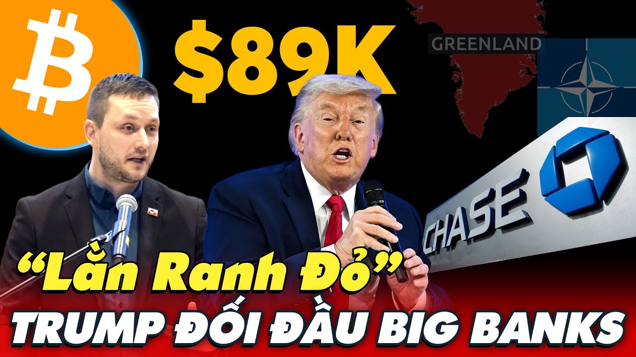 2376 – PCE | TT TRUMP KIỆN JPMORGAN | GREENLAND – NATO, CRYPTO BILL DELAY, BITGO IPO, STRIVE MUA BTC