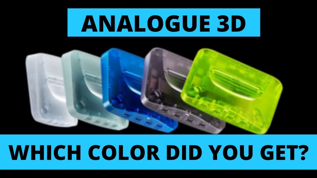 New Analogue 3D Prototype Colors...Did You Get One? #nintendo64 #analogue