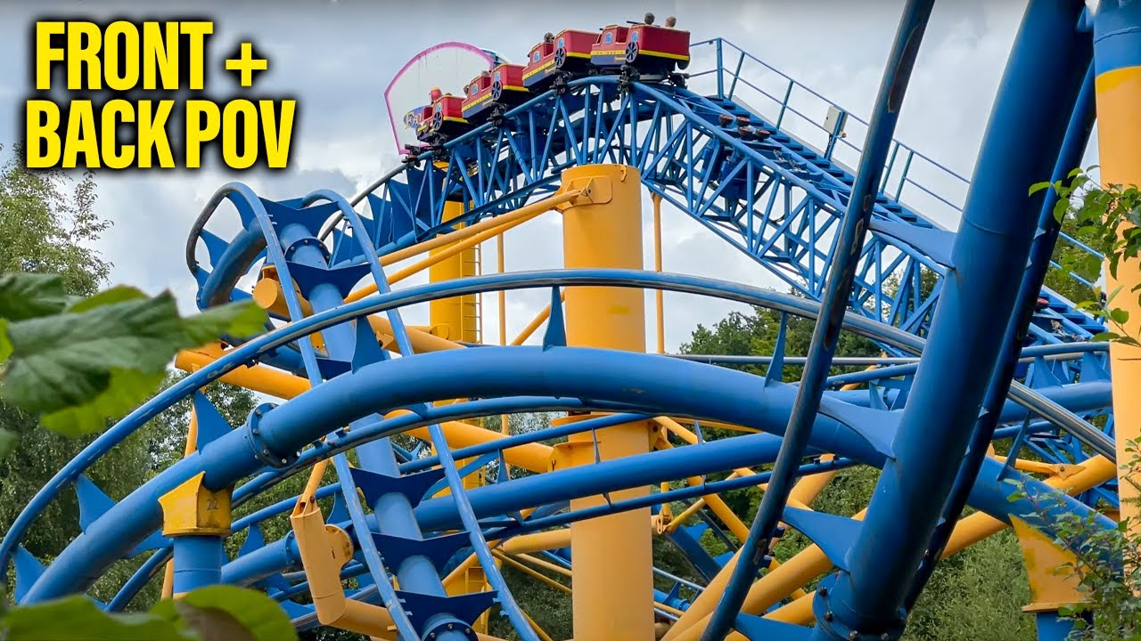 PAX WILD TRAIN Front/Back POV - Fantasiana Erlebnispark