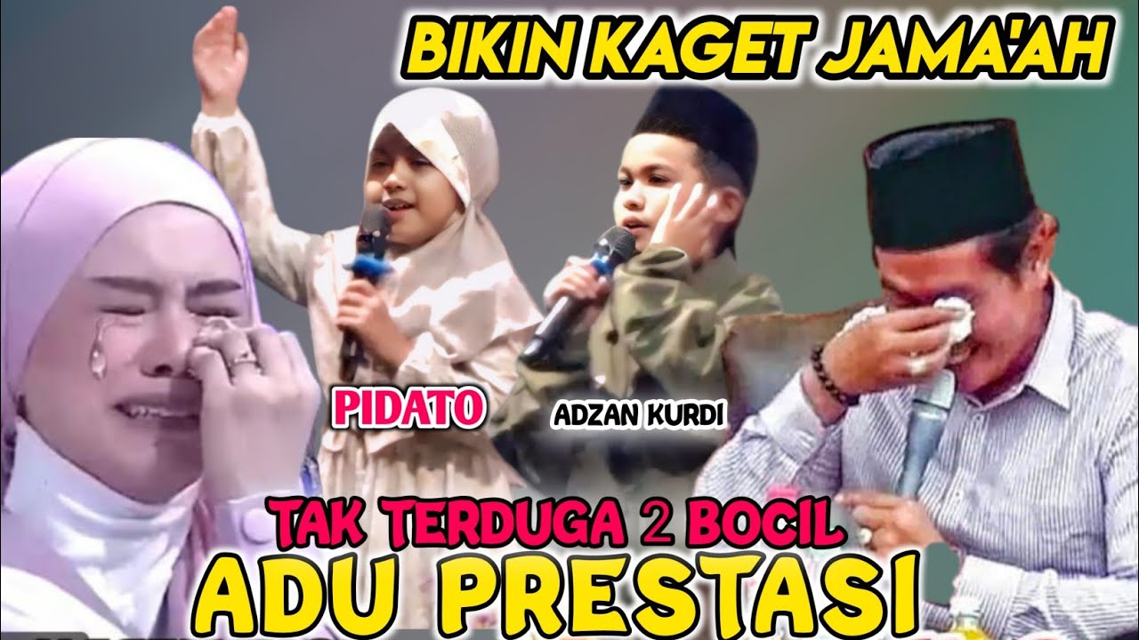 TAK TERDUGA ABAH ANZA BERTEMU 2 BOCIL MULTITALENTA BIKIN SEMUA JAMA'AH MENANGIS