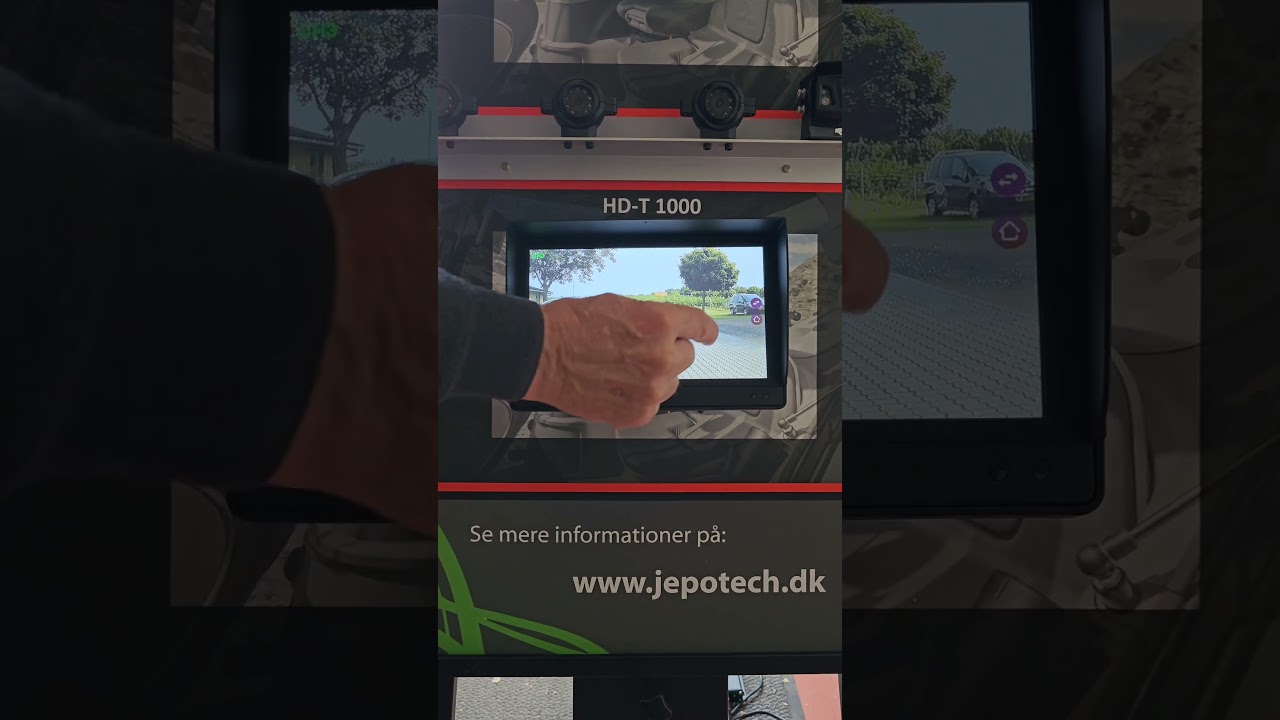 Nye HD sk&aelig;rme med touch