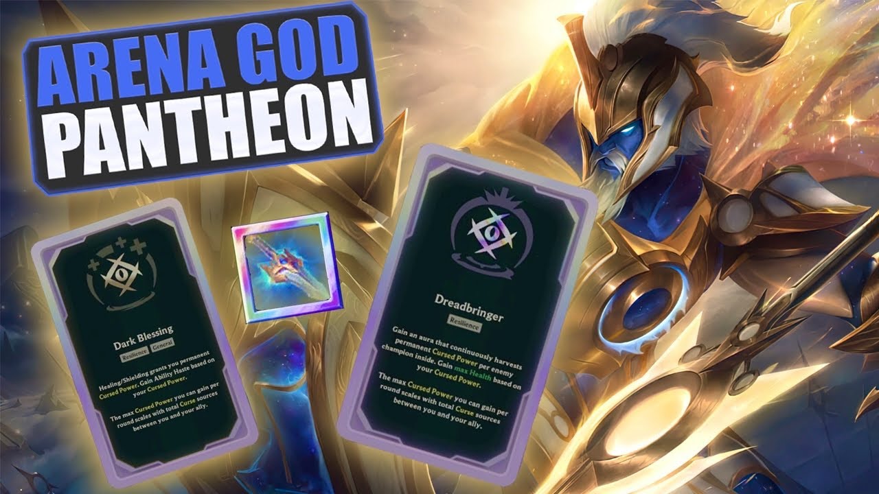 LETHALITY TANK??? (Road to Arena God: Pantheon) -League of Legends Arena