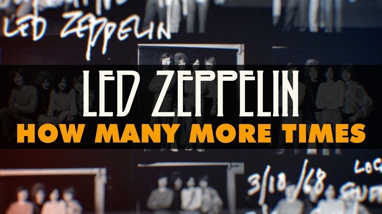 Led Zeppelin - How Many More Times (Guitar Backing Track)