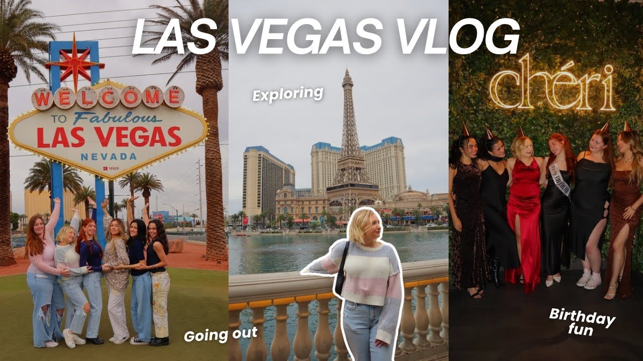 COME WITH ME TO LAS VEGAS | Exploring, friends & food!! ✨🎰