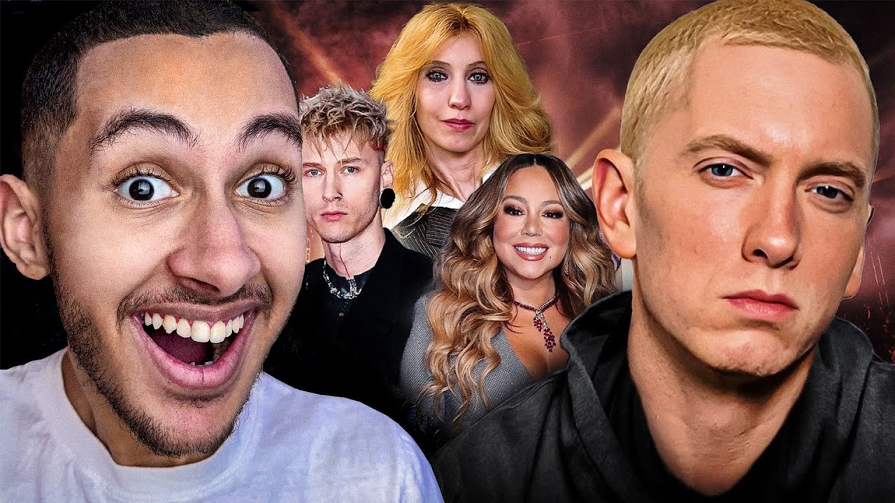 Hamritox Reacts شنو طرا للناس اللي كلاشاهم إيمينيم ؟