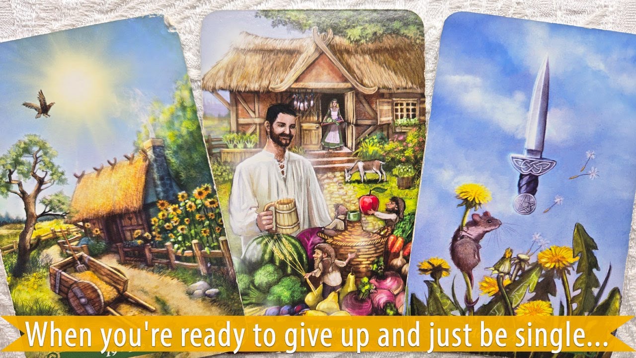 When you're ready to give up and just be single, someone new discovers you!