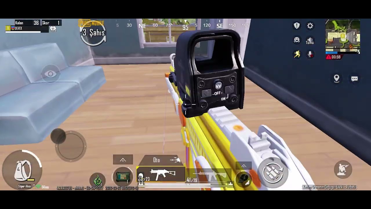 2 vs 1 Dbs.         Derix pubg