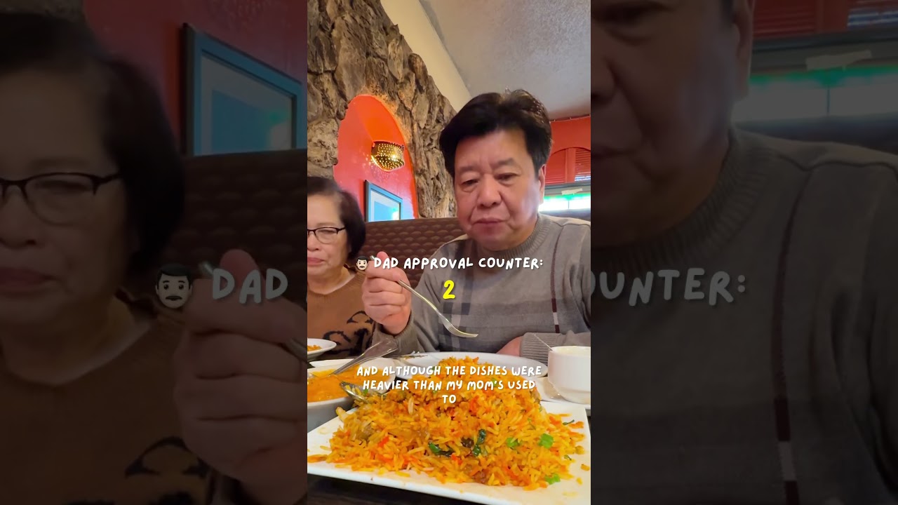 мои китайские родители впервые пробуют индийскую еду 😳