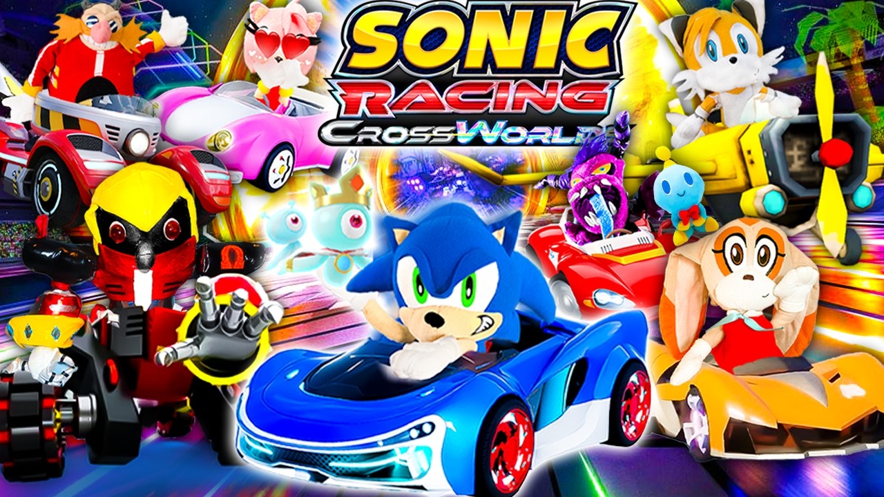 SuperSonicBlake: Sonic Plays Sonic Racing CrossWorlds EARLY!