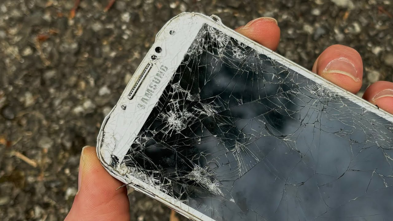 Galaxy S4 drop test