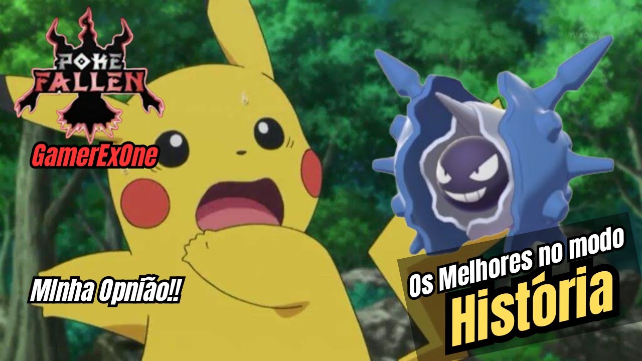 Melhores no Modo História!! PokeFallen!! 2023!!