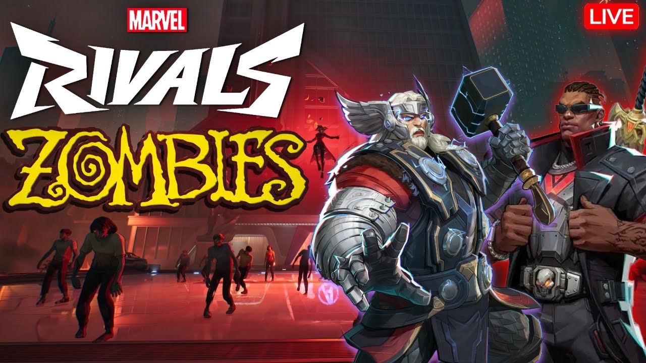 Live-Playing Marvel Rivals Zombies-Road to Nightmare 4 Pt.2