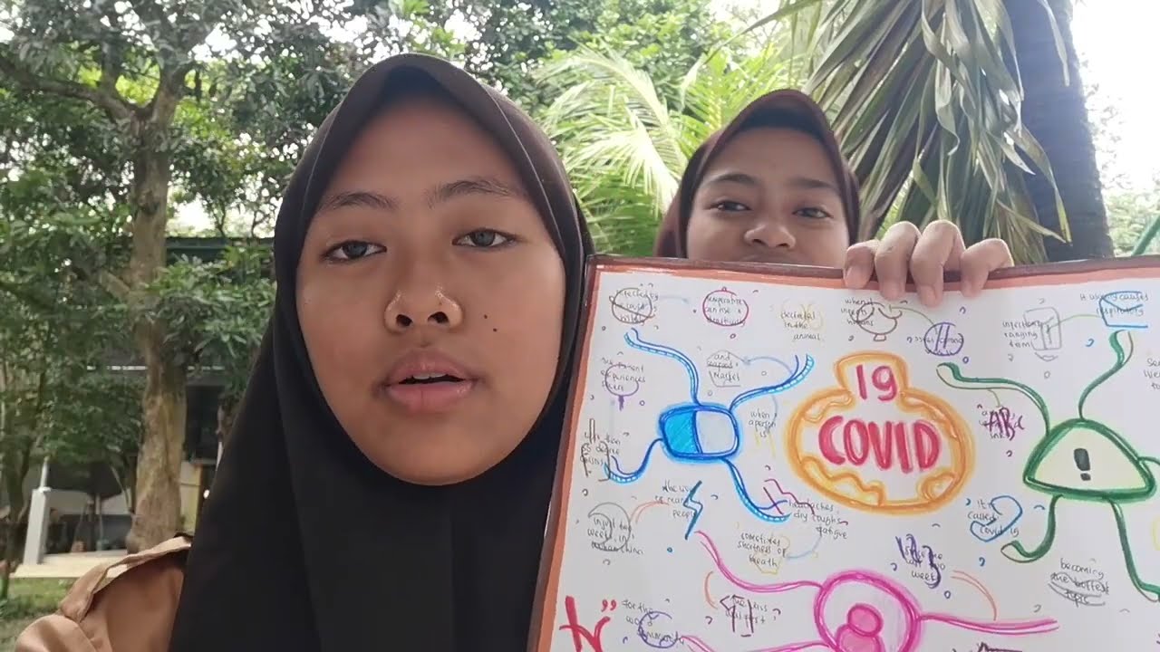 Hanifida's presentation imagination map about covid 19