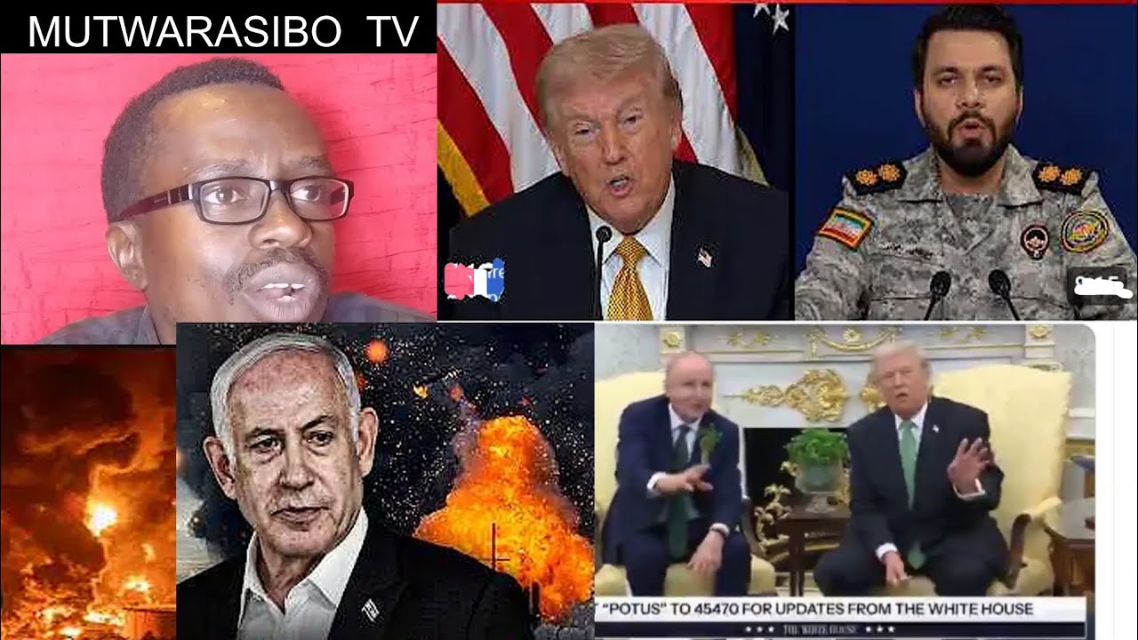 Ibisasu bya kirimbuzi muri IRAN 😳😳😳 Trump asebejwe muruhame kukibazo cya Iran,Ubwongereza bubivuyemo