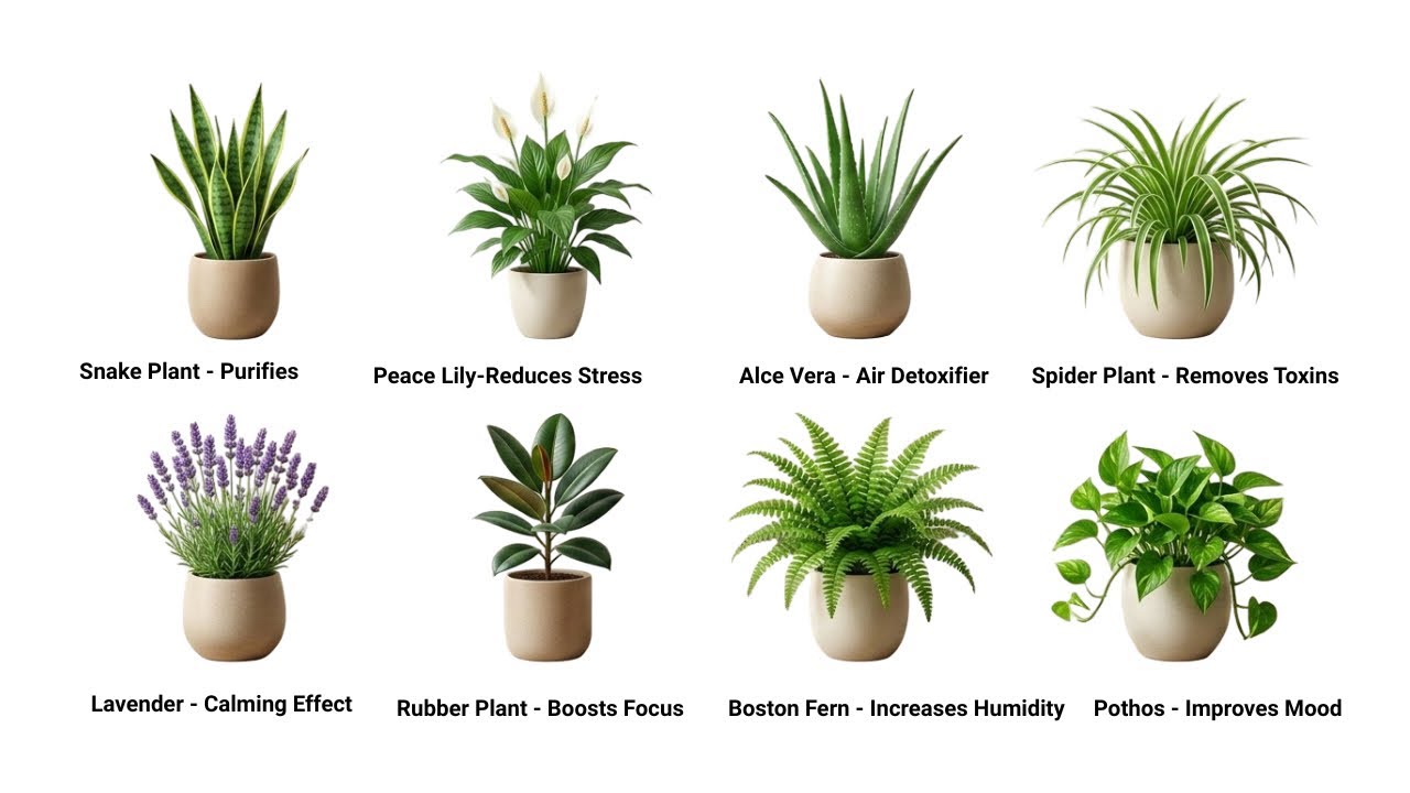 Indoor Plants That May Improve Air, Mood, and Focus