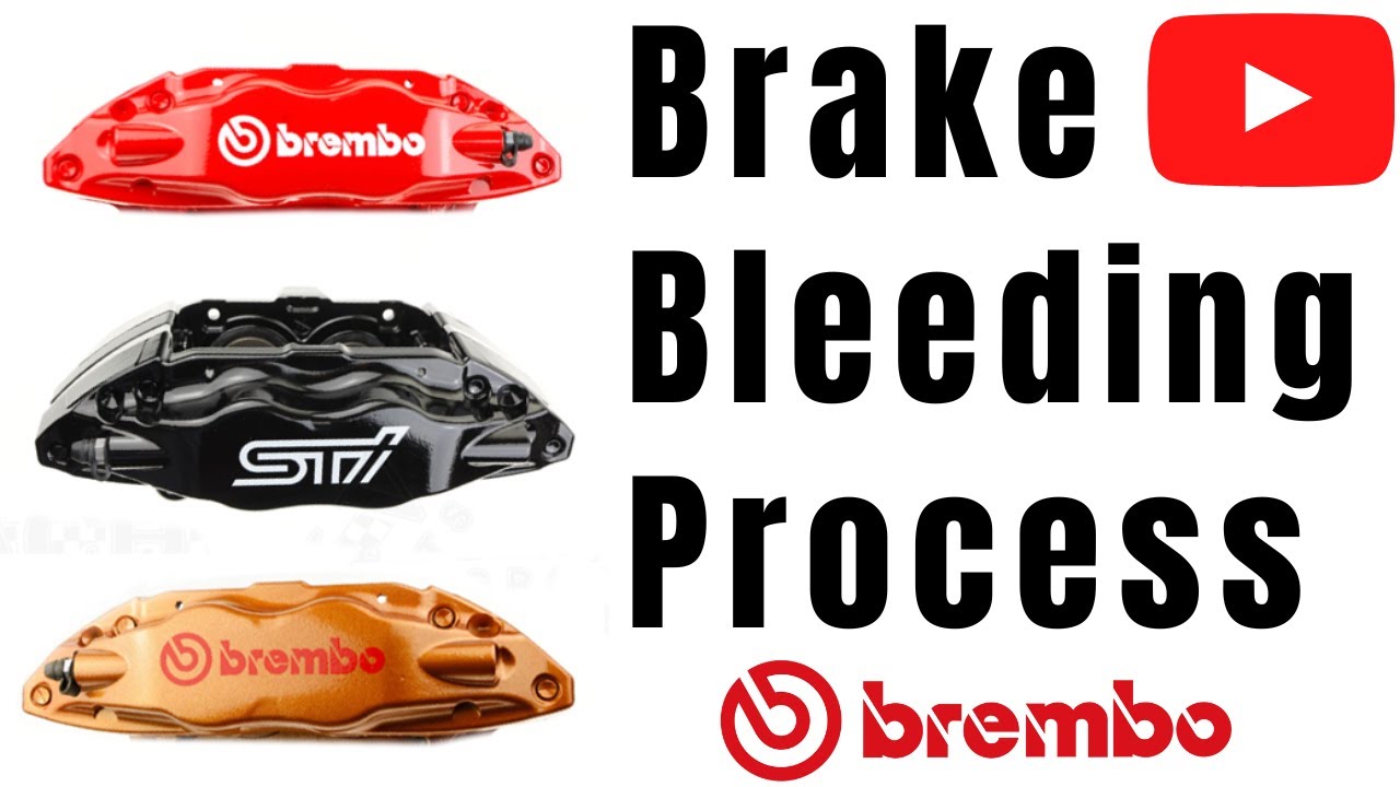 Как прокачать тормоза Brembo — Subaru STI — Полный процесс