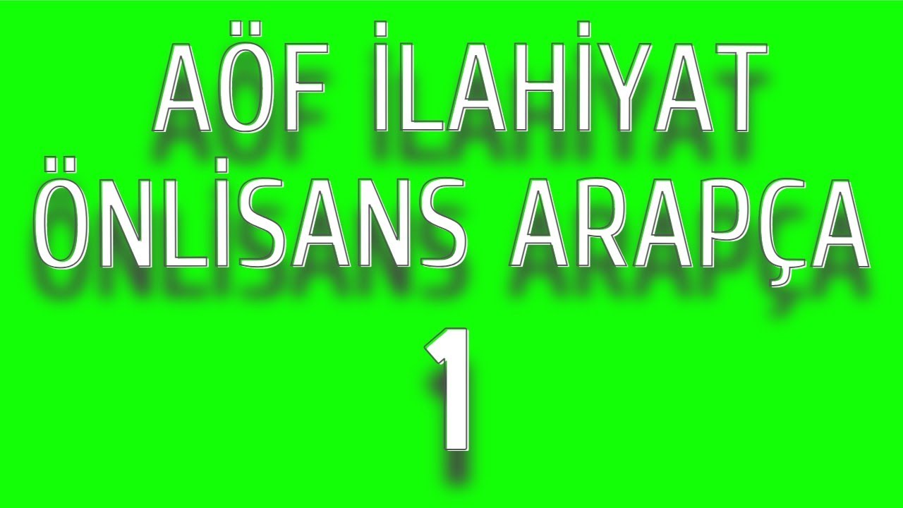 Arapça temel kavramlar İSİMLERDE İ'RAB