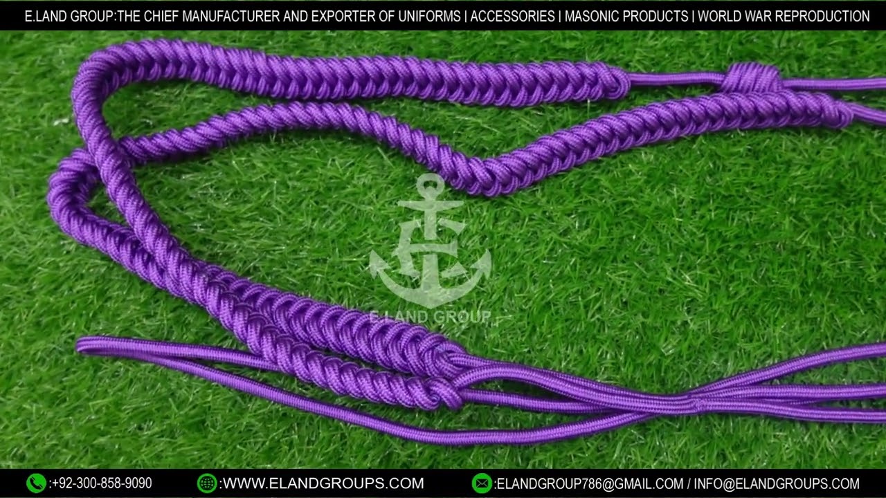 Aiguillettes, Army Aiguillette Supplier, Military Uniform Aiguillette, Aiguillette Cord
