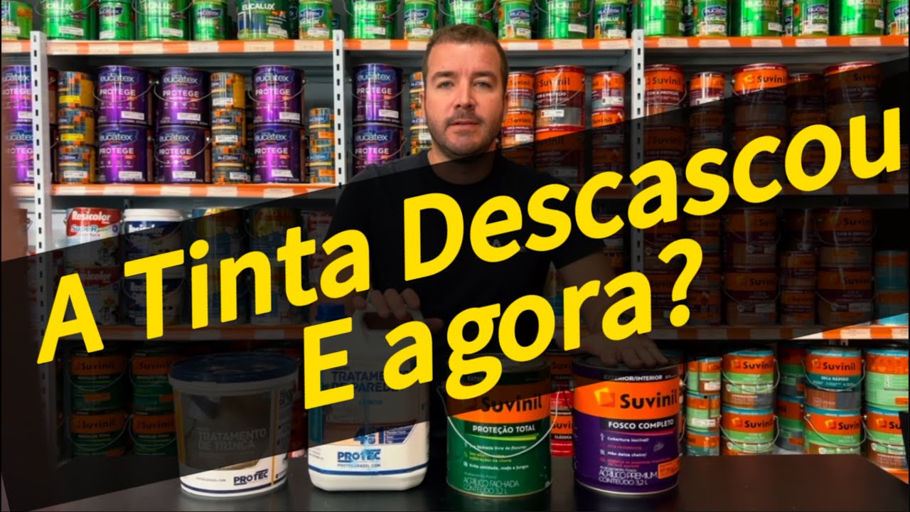 Por Que a Tinta Descascou na Parede? Como Resolver Bolhas e Outros Problemas na Pintura