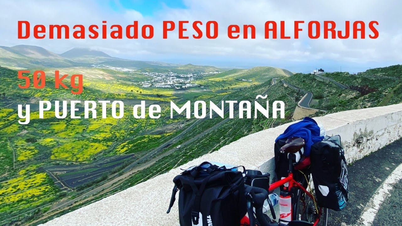 Primer PUERTO MONTAÑA | Ep 2 [ISLAS CANARIAS en Bicicleta] Lanzarote