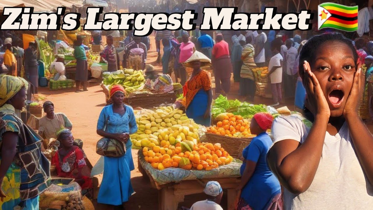 The Best Wholesale Market in Zimbabwe? NemaKonde Farmers Market Tour!🇿🇼