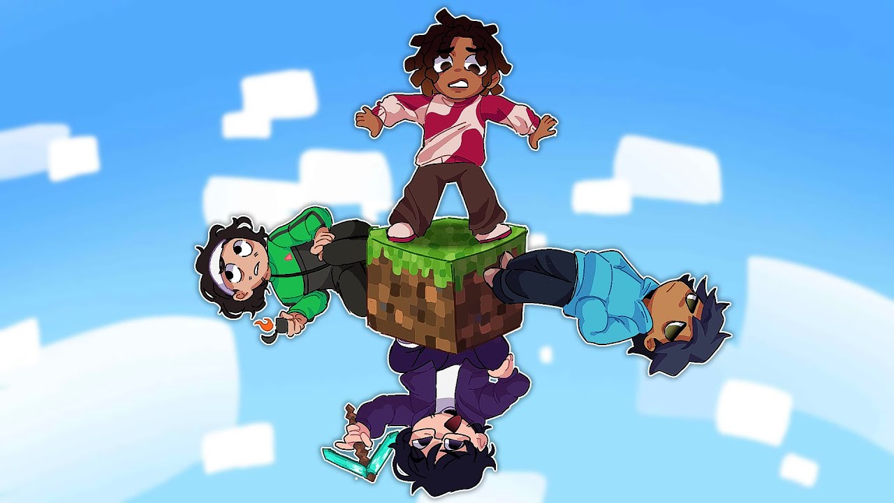 Minecraft mais CHACUN a sa PROPRE GRAVITÉ (Minecraft OneBlock)