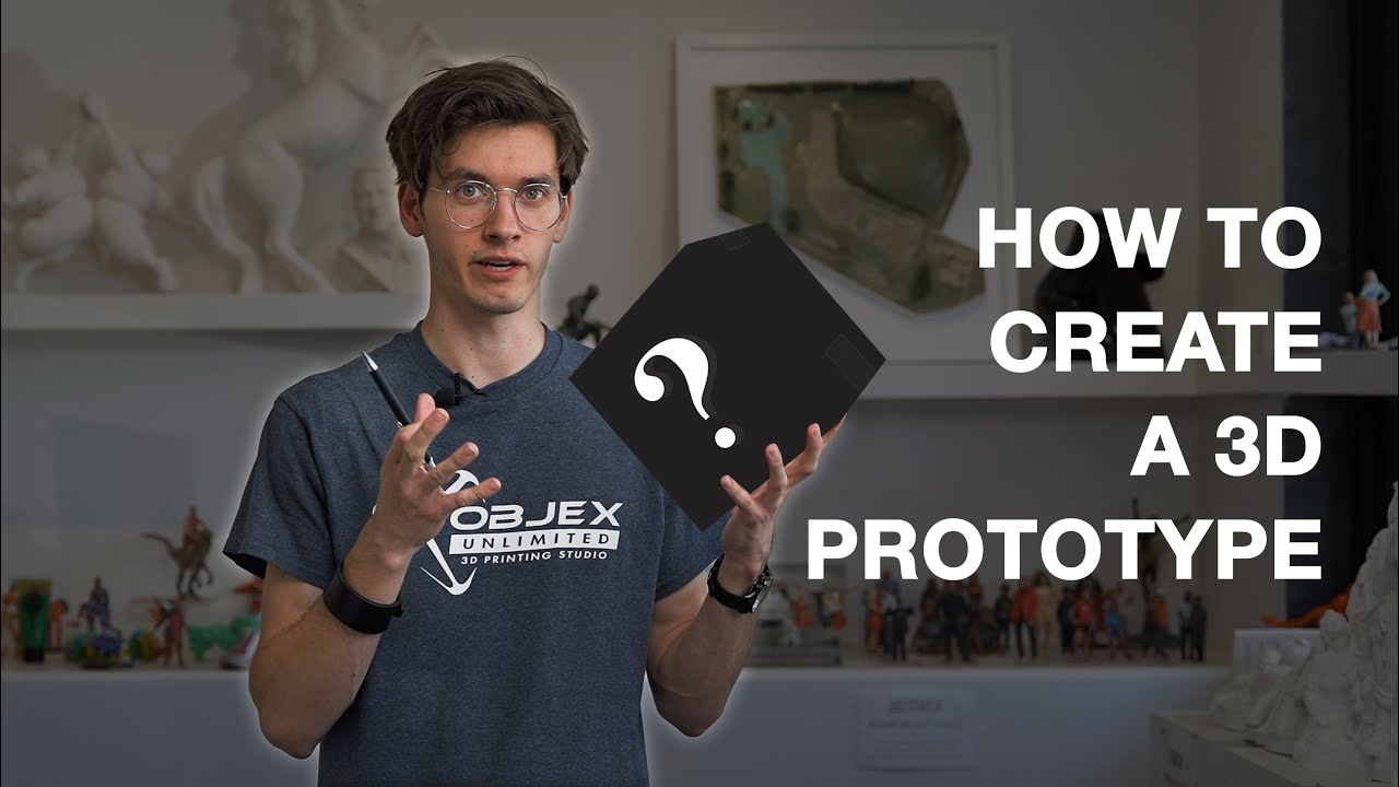 From Idea to Prototype: 5 Steps to Create a 3D-Printable Model 🌟#Concept to #3dprinted #Prototype!
