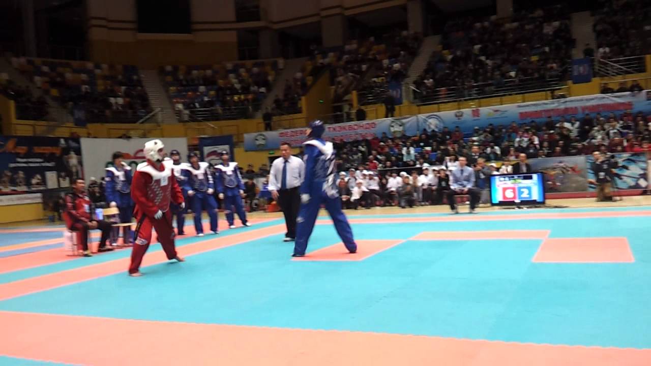 TK5 Taekwondo Korea VS Russia in Russian Taekwondo Championship 2011