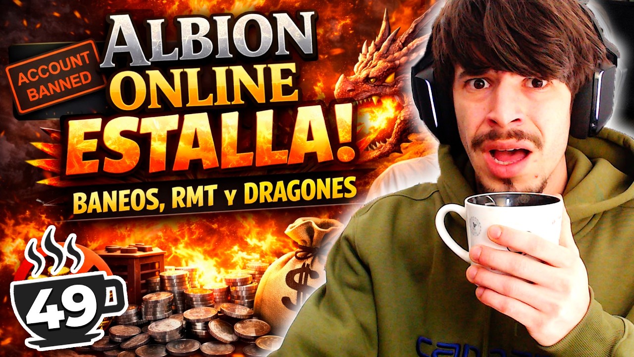 ALBION ONLINE SOBREVIVE GRACIAS AL RMT? 🤯☕ CAFÉ Y MAZMORRAS #49