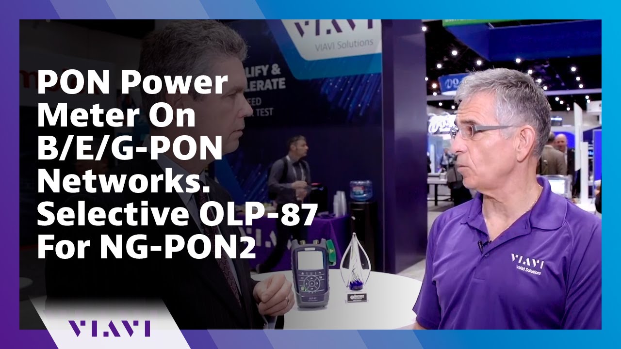 PON Power Meter On B/E/G-PON Networks. Selective OLP-87 For NG-PON2