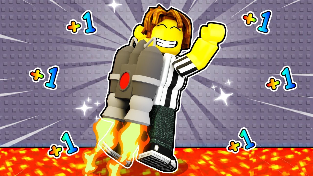 Roblox but EVERY SECOND +1 JET PACK SPEED to escape...