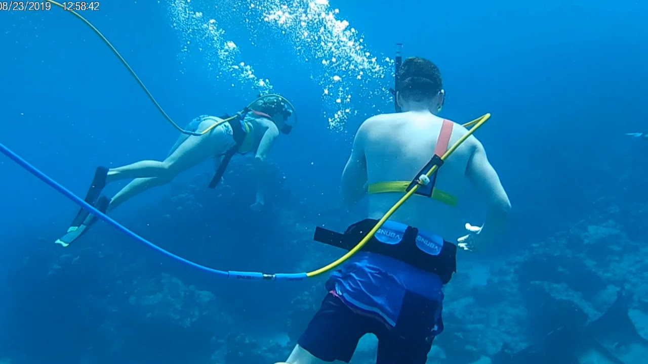 T2 and JK Grand Cayman Snuba