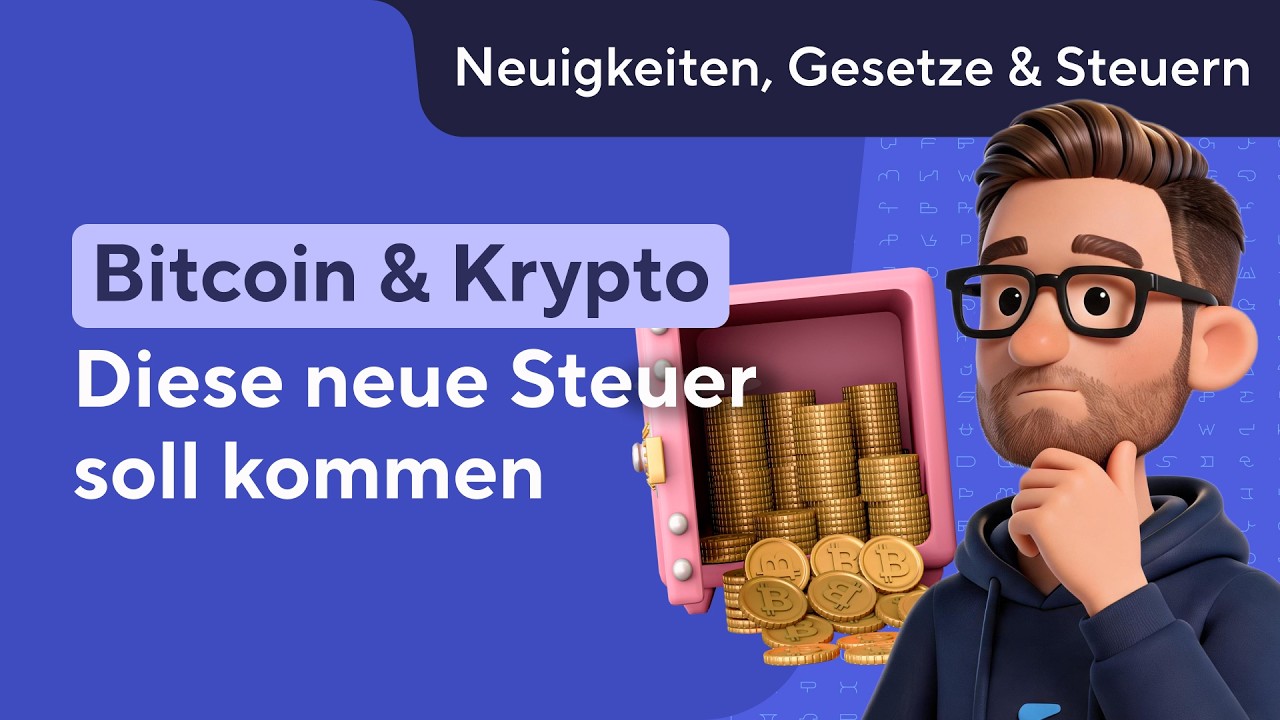 Bitcoin & Krypto: Diese NEUE Steuer soll kommen!