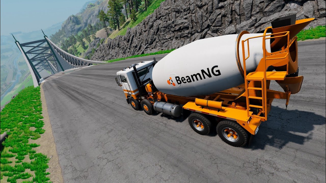 Full Throttle INSANE Long Downhill Mayhem! | BeamNG.drive Epic Crashes & Speed Test #3