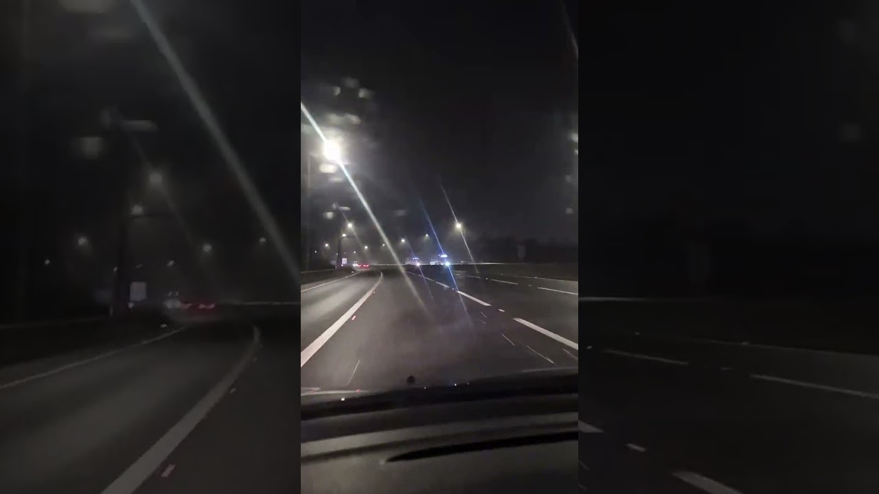 How My Honey Husband Driving In A Bad Weather 