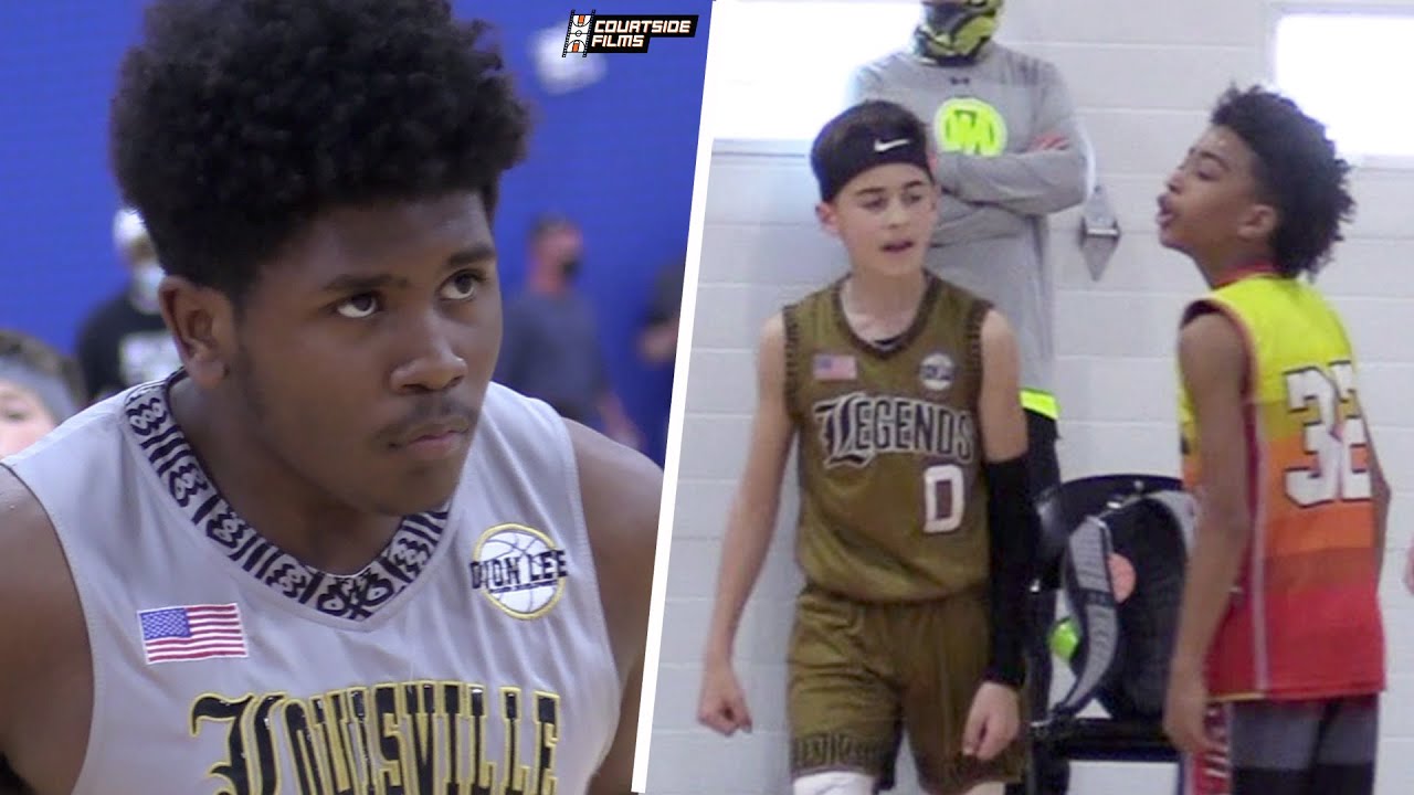 THESE 5TH GRADERS WANTED ALL THE SMOKE!!! Louisville Legends vs TOUGH Illinois Squad!