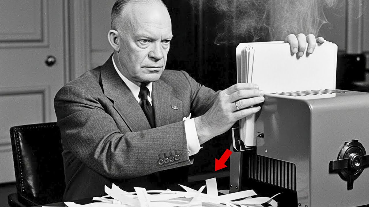 The Burned Files: Eisenhower's Secret Meeting That Almost Lost WWII (Declassified KGB Recordings)